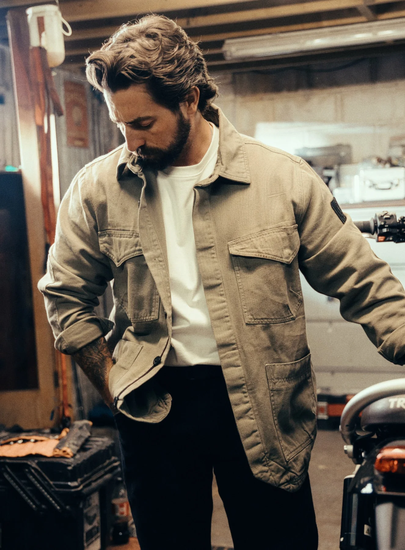 DISSIDENT CANVAS JACKET - Image 7